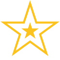 Yellow star in circle